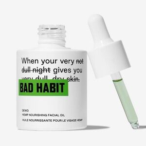 Bad Habit Dewd Hemp Nourishing Facial Oil 30ml / 1 oz - New in Box